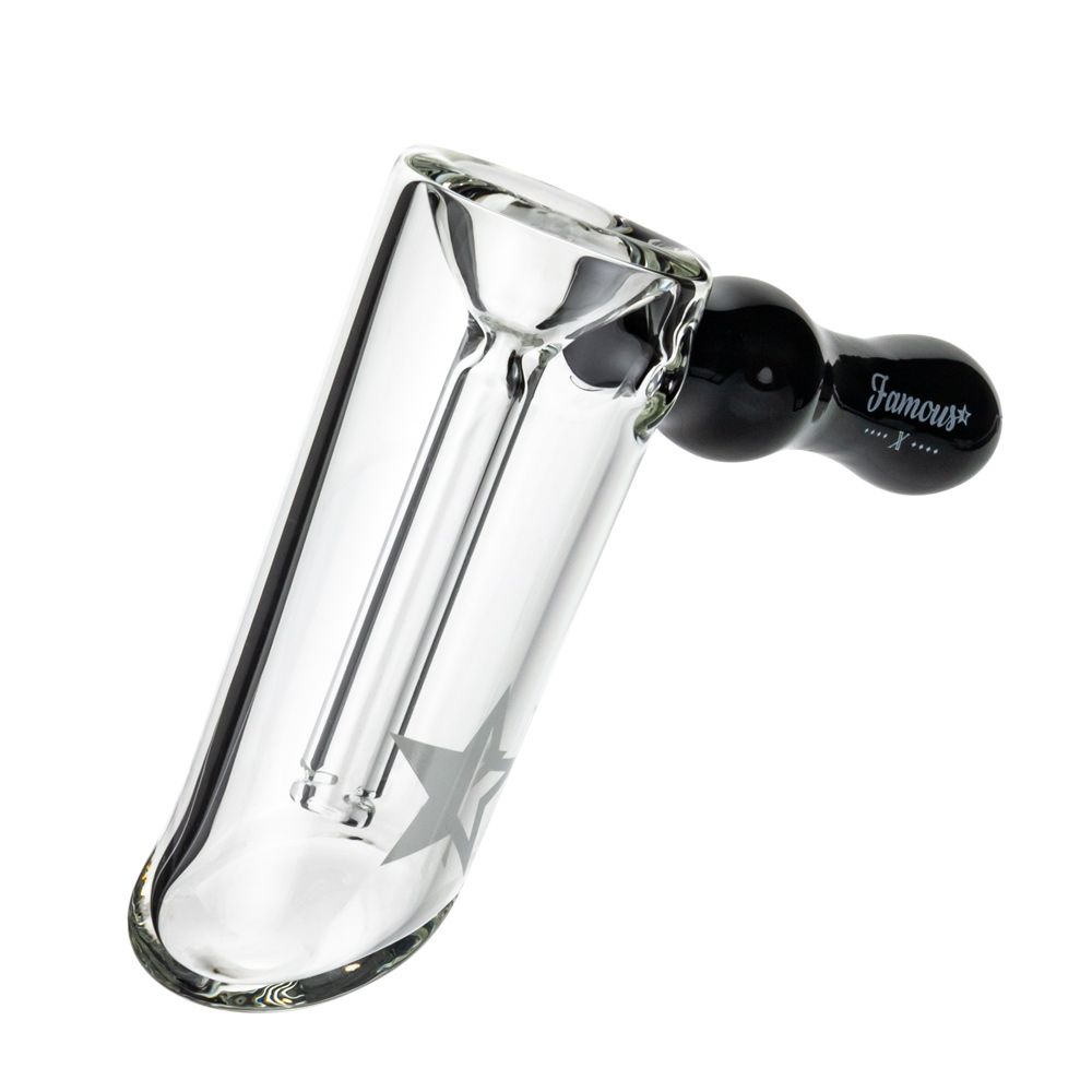 Famous X Straight Hammer Herb Bubbler